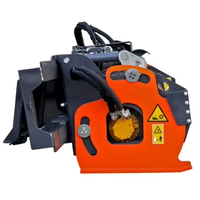 Décapeuse à froid HCN puissante pour chargeuse compacte avec moteur et roulement - Certifiée ISO9001 pour le fraisage du béton et de l'asphalte