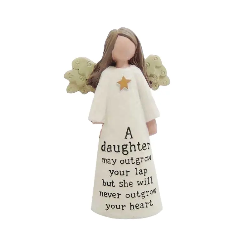 Новые товары «Дочь», фигурка Ангела из смолы, украшение для дома