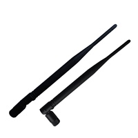 Antenne Omnidirectionnelle 868 MHz 5 dBi pour Routeur, Type Rubber Duck LoRa/Lorawan, Connecteur Mâle, Conception Pliée 210 mm, VSWR 1.5, Puissance 50W