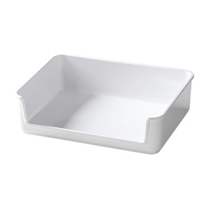 Plateaux rectangulaires en mélamine couleur unie pour service de fondue et barbecue en restaurant - Product Image 5