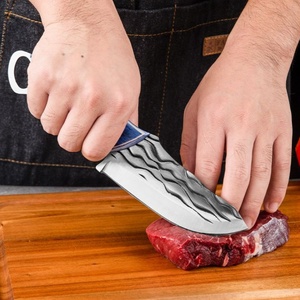 Stainless Steel Boning <b>Knife</b> Hand Forged Kitchen <b>Knives</b> <b>Set</b> Professional Chef <b>Knife</b> with Ring - Product Image 4