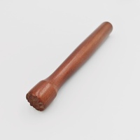 21cm Natuurlijke Houten Cocktail Roerstaafjes Mengstaafjes Houten Fruitknijper Bar Gereedschap voor het Maken van Mojito Mix