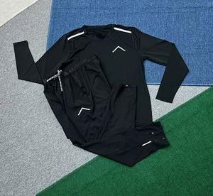 Conjuntos de <span class=keywords><strong>Ropa</strong></span> Deportiva de Manga Larga para Hombre, Diseño Personalizado de Otoño, <span class=keywords><strong>Ropa</strong></span> de Entrenamiento de Calidad, Traje de Correr con Franjas Reflectantes para Deportes de Equipo, <span class=keywords><strong>Ropa</strong></span> Ligera - Product Image 2