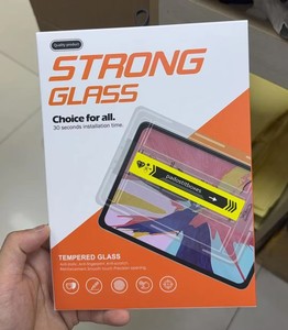 Película Protectora de Pantalla de Vidrio Templado Transparente HD Antihuellas y Antipolvo de Fácil Instalación para iPad Pro <span class=keywords><strong>13</strong></span> 11 10.ª Generación 10.9 8.3 Pulgadas - Product Image 2
