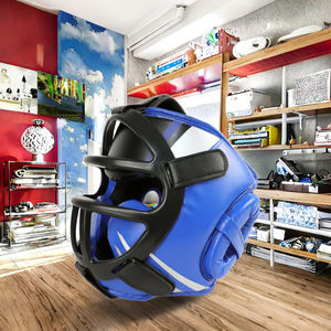 Yitopus PU MMA หมวกกันน็อคสำหรับฝึกชกมวยปรับได้ทุกฤดูกาลใส่สบาย - Product Image 3