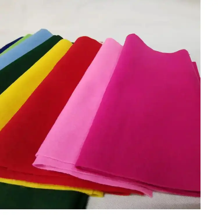 Цветная фетровая ткань для бильярдного стола, полиэфирная фетровая ткань