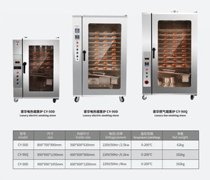 ماكينة تدخين من الدرجة الخامسة من CHUANGYU/من الطبقات للحوم والأسماك والدجاج بالطاقة الغازية المستخدمة في الفنادق - Product Image 3