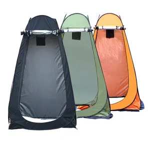 Portable Solar Shower Camping Bath Bag Tent Kit Instant Pop Up Tente Outdoor Camping Glamping Privacy Shelter Tent With Bathroom