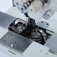 Machine à coudre industrielle XC-4420 point noué neuf avec couture à double aiguille de rembourrage à triple alimentation