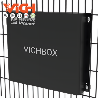 Cerradura Inteligente de Control de Acceso con CCTV y Modelado 3D para Cercas de Seguridad Industrial, Protección de Máquinas y Cajas de Centros de Datos (Acero Inoxidable)