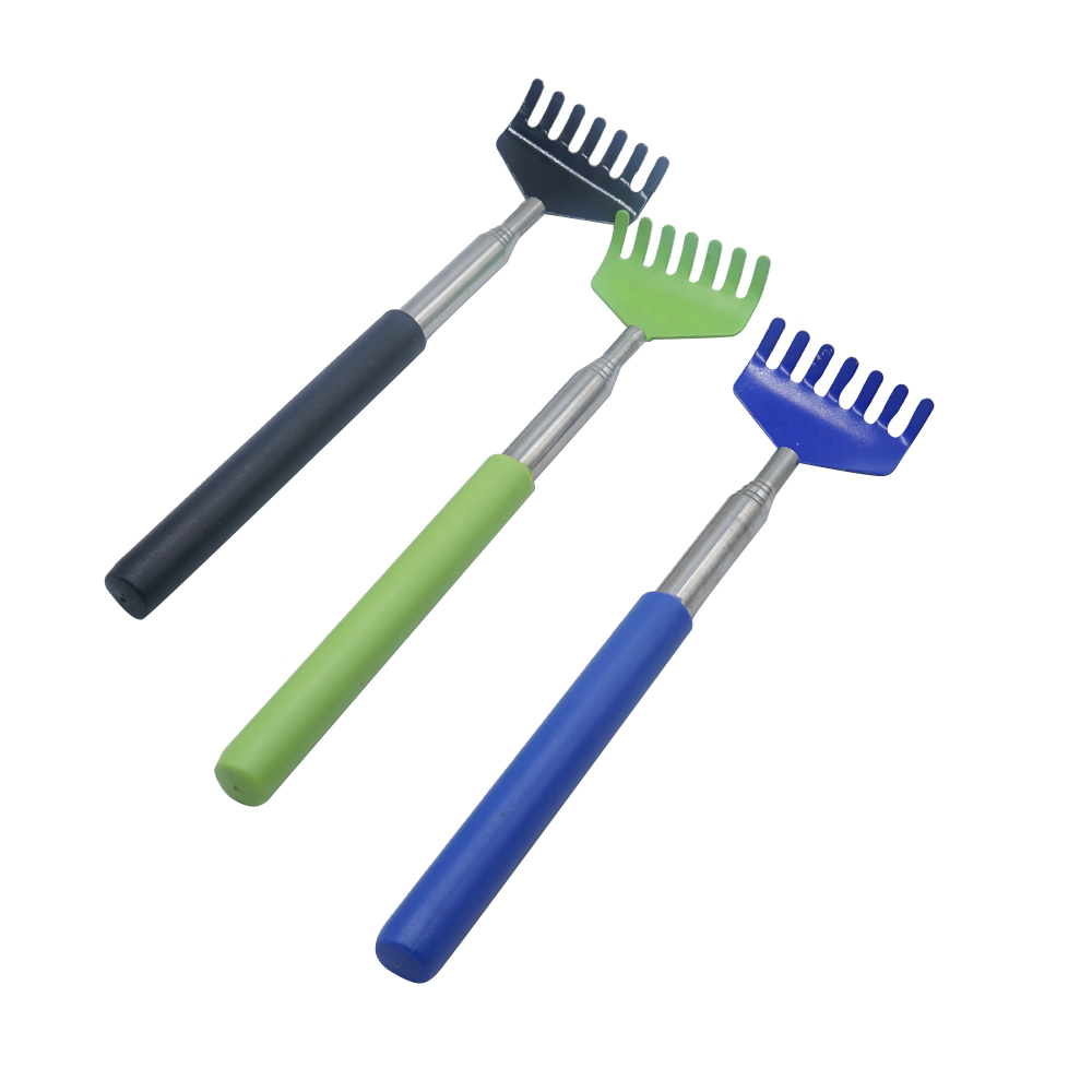 Новый дизайн из нержавеющей стали телескопическая зуда для ухода за Выдвижная чесалка телескопическая царапин backscratcher