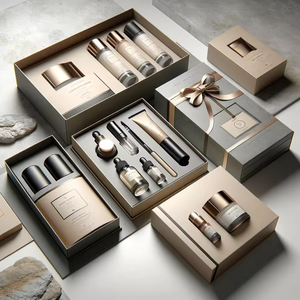 Luxury Magnetic <b>Foldable</b> Gift <b>Box</b> - Velvet Lined Cosmetic Set Packaging for High-End Brands, ODM Custom Design Service - Product Image 5