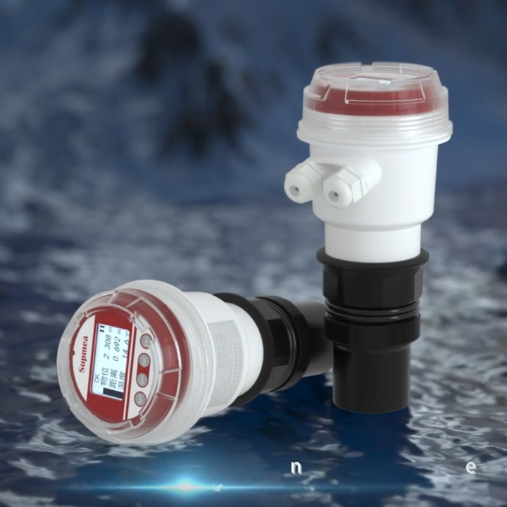 RS485 non contact 5m sensor ultrasonic liquid level indicator level ...