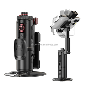 Nueva actualización Selfie Stick Phone <span class=keywords><strong>Auto</strong></span> Shooting Gimbal AI Face Tracking 360 Rotación Control remoto Gimbal con relleno Light Stick - Product Image 1