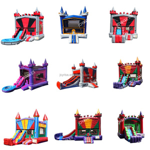 Structure gonflable commerciale Monsoon <span class=keywords><strong>Madness</strong></span> pour enfants, château gonflable combiné pour l'extérieur - Château gonflable - Product Image 4