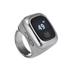 Prix de gros Compteur de doigts tactile rechargeable 6 canaux Digital Tasbih Tally <span class=keywords><strong>Clicker</strong></span> pour la prière tasbih Zikr Ring - Product Image 1