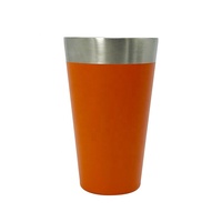 Premium double paroi en acier inoxydable isolé sous vide droit original 473ml copo aventure tasse conique