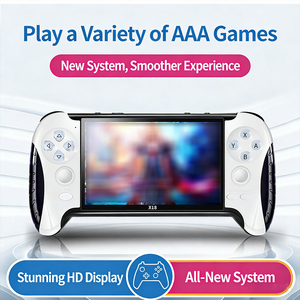 Console de <span class=keywords><strong>jeu</strong></span> portable rétro X18 de haute qualité, mini téléviseur de poche, lecteur de jeux vidéo rétro - Product Image 2