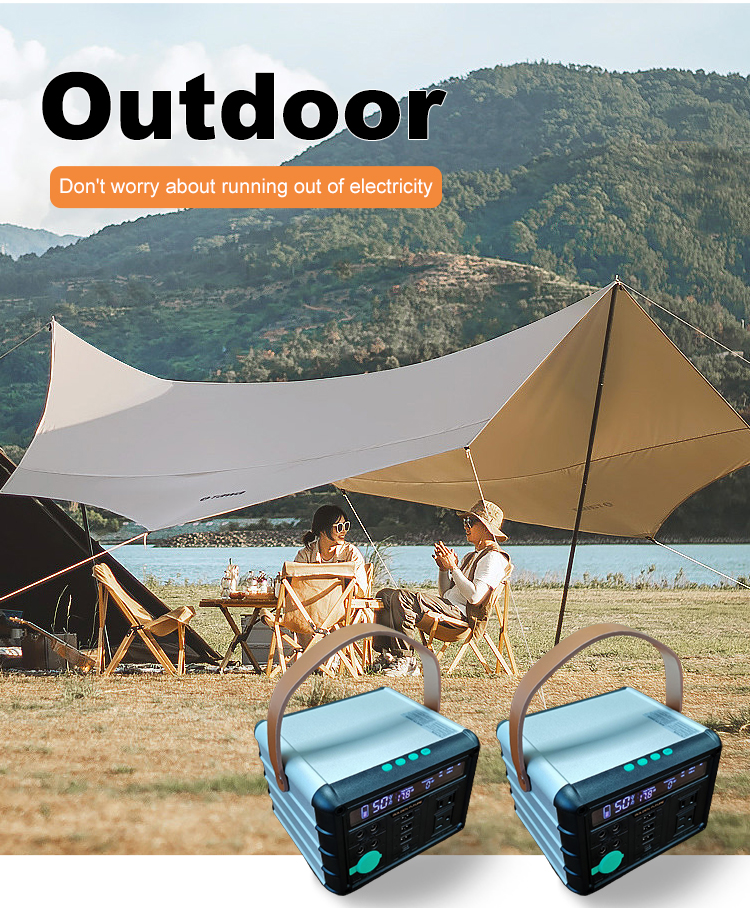 Multifunctional 300w 303Wh Solar Generator Portable Power Station Battery