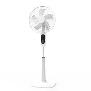 Automatische Oscillatie Verstelbare Hoogte, Touch Control 16 Inch, Luchtcirculatie Fan Stand Ventilator/