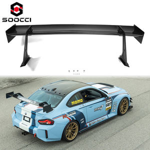 Aile de type UCW en fibre de carbone sèche, col de cygne, pour <span class=keywords><strong>BMW</strong></span> M2 G87 M3 G80 M4 G82, aileron arrière de piste, lèvre de coffre, séparateur, spoiler aérodynamique - Product Image 1