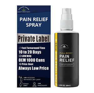 <span class=keywords><strong>Spray</strong></span> frío para aliviar el dolor <span class=keywords><strong>de</strong></span> cuello Crioterapia con mentol orgánico para artritis hombro músculos y articulaciones - Product Image 1