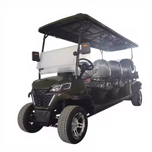 Voiturette de golf électrique 4 places avec sièges larges pour une expérience de conduite plus confortable - Product Image 1