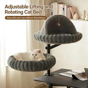 Cama para Gatos Multifuncional de Escritorio, Cama de Escritorio para Gatos, Cama de Lujo para Gatos, Adecuada para Oficinas y Estudios - Product Image 2