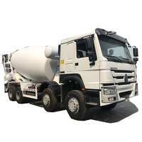 SINOTRUK HOWO मिश्रण मिक्सर 10 पहियों 12 घन कंक्रीट मिक्सिंग ट्रक 6x4 कंक्रीट मिक्सर ट्रक