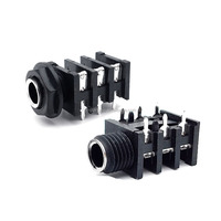 Conector de Audio PJ-611, Conector de teléfono 6,35 de alta calidad, Conector Mono a Conector estéreo con cables, bajo precio