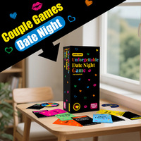 Jeu de cartes de table éducatif pour couples, soirée en amoureux, duel à deux joueurs avec coordination œil-main et cartes en papier personnalisées