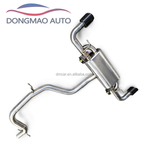 Tubo de Escape Trasero de Acero Inoxidable con Válvula de Silenciador para Audi <span class=keywords><strong>TT</strong></span> <span class=keywords><strong>MK2</strong></span> 2.0T 2006-2013, Piezas Automotrices - Product Image 2