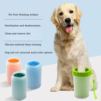 Nettoyeur universel de pattes pour chats et chiens, gobelet de lavage automatique des pattes avec fonction de nettoyage sans essuyage