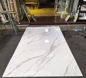 China factory flexible marble pvc decorative marble replacement panels