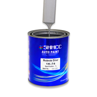 Peinture automobile argentée métallisée SHHCC 1K |   Revêtement de finition automobile à effet super métallique, application par pulvérisation, fournisseur OEM