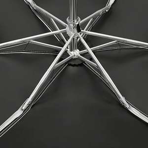 Mini parapluie de poche pliable, portable, protection solaire et pluie, anti-UV, compact, léger, avec étui, mini parapluie de voyage pour fille - Product Image 5