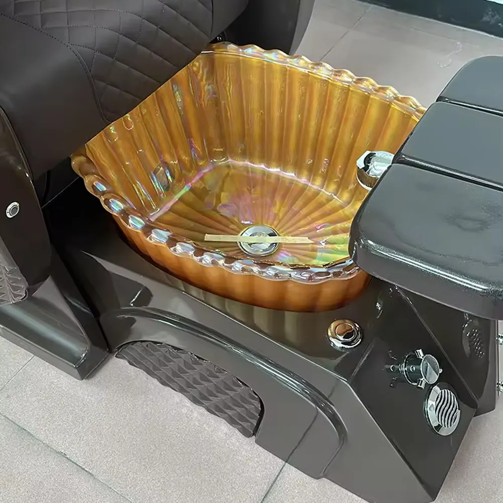 Nouveau fauteuil de pédicure de massage best-seller avec couleur personnalisable et pompe magnétique de drainage pour le massage des pieds