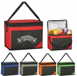 กระเป๋าเก็บความเย็นขนาดใหญ่แบบพกพา Huichuan พร้อมโลโก้สั่งทำพิเศษ  กระเป๋าเก็บความเย็นแบบมีฉนวนพร้อมโลโก้สั่งทำ - Product Image 5