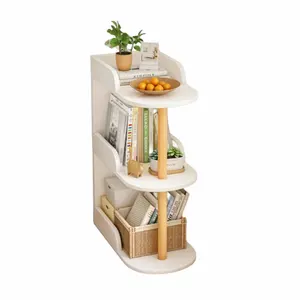 Chất Lượng Cao Mở Thấp Góc Tủ Sách 2-4 Tier Thường Vụ Lưu Trữ Cho Sách Cho Nhà Trường Ăn Uống Đồ Nội Thất Phòng Khách - Product Image 1
