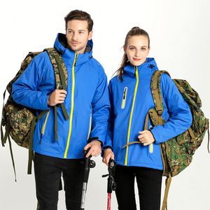 Unisex Camouflage Hooded <b>Jacket</b> Soft Outdoor Hiking Windbreaker Waterproof <b>Fleece</b> <b>Lined</b> Sportswear Spring 100% Polyester - Product Image 4