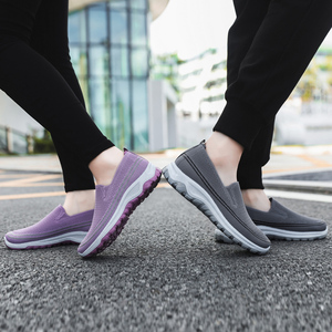 Precio barato unisex slip on transpirable cómodo casual <span class=keywords><strong>plataforma</strong></span> correr deportes hombres caminar estilo zapatos <span class=keywords><strong>tenis</strong></span> mujer Zapatillas - Product Image 5
