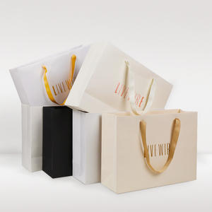 Bolsas de papel superventas, ropa personalizada, bolsas de compras, regalo, publicidad, comida para llevar, embalaje de catering, venta al por mayor, bolsas de papel Kraft - Product Image 5