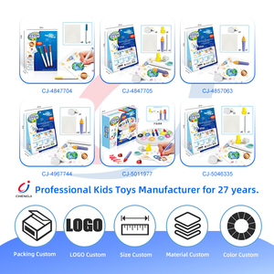 Juguete Educativo Chengji, Juego de Rotuladores Mágicos para Dibujar y Colorear, Creativo, Montessori, Interactivo para Niños - Product Image 4