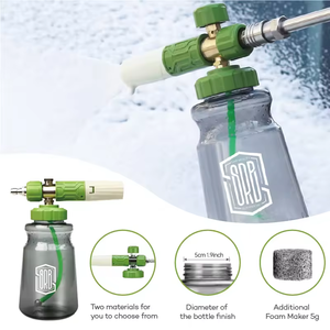 SRB personalizzato ad alta pressione autolavaggio neve schiuma cannone 1L attrezzature per la pulizia schiuma lancia - Product Image 2
