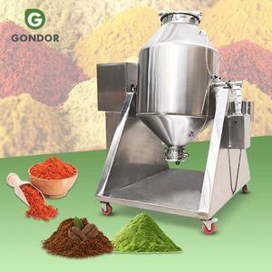 Agitateur Rotatif d'Occasion en Acier Inoxydable Type Cacao 250L, Mini Mélangeur de Poudre à Tambour Sec pour Laboratoire Alimentaire - Product Image 1