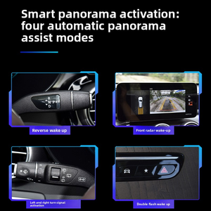 Système d'<span class=keywords><strong>assistance</strong></span> au <span class=keywords><strong>stationnement</strong></span> 3D 360° avec vue aérienne, étanche, pour <span class=keywords><strong>Mercedes</strong></span>-Benz Classe GL |   Caméra 1080P à synchronisation radar 3D commutable 2D/3D, précise - Product Image 2