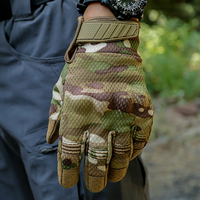 Gants tactiques à doigts entiers pour hommes, printemps/été, compatibles écran tactile, pour cyclisme, alpinisme, moto électrique, en nylon, taille moyenne