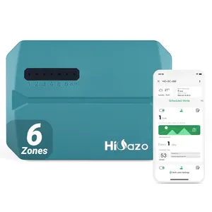 INKBIRD 6 zone sistema di irrigazione intelligente temporizzazione di irrigazione a distanza meteo Controller per irrigatore Wifi per giardino fattoria prato