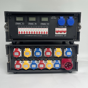 กล่องจ่ายไฟแบบพกพา 12 ช่อง 16A/32A กันน้ำ ปรับแต่งได้ สำหรับงานแต่งงาน งานเทศกาล งานแสดงบนเวที รุ่น ZY [Pro] - Product Image 2