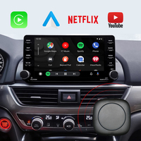 Rota Android 8 çekirdekli akıllı Carplay Ai kutusu 8 + 256G kablosuz Carplay kutusu Android oto kutusu desteği Facebook youtube Netflix